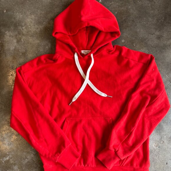 RAG & BONE City Hoodie Sweatshirt \\ Size XS // Battle Red - Picture 5 of 12